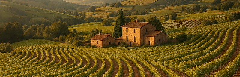 Photo« Vin de France » alueelta Beaujolais ranskassa