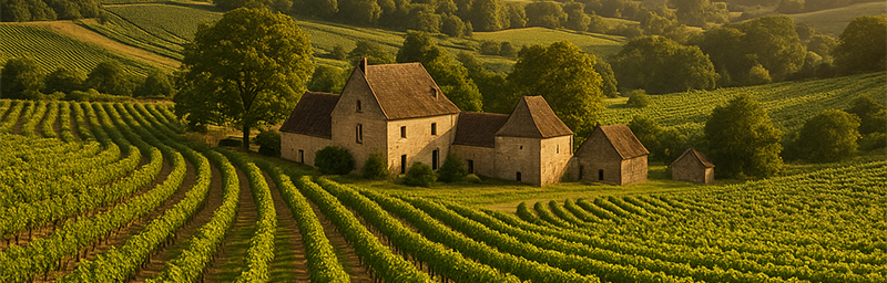 Photo« Vin de France » alueelta Loiren laakso ranskassa
