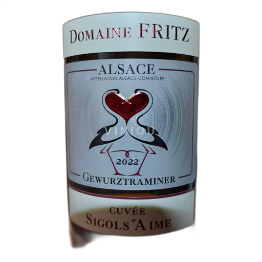 Alsácia Não especificado Domaine Fritz Sigols'Aime 2022