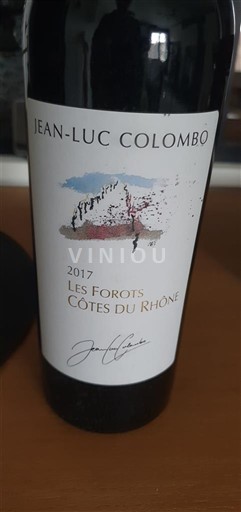 Thung lũng Rhône Côtes-du-rhône Jean-Luc Colombo Les Forots 2017