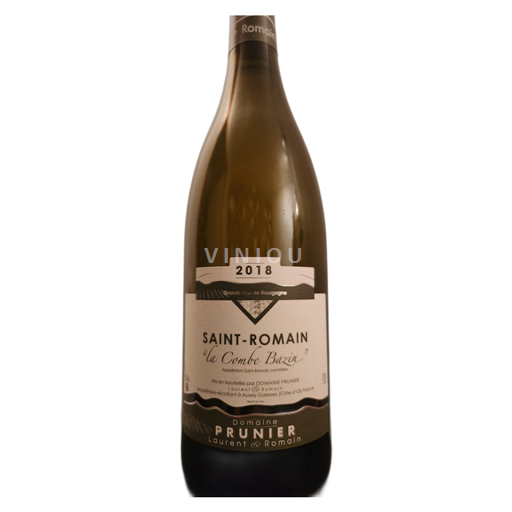 Burgundsko Saint-Romain Domaine Prunier La Combe Bazin 2018