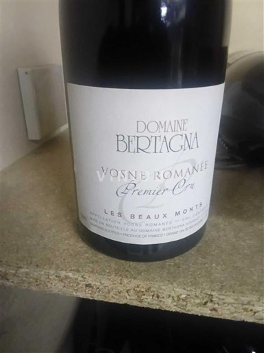 Vin Vosne-romanée Domaine Bertagna - Les Beaux Monts - 2023 - Avis