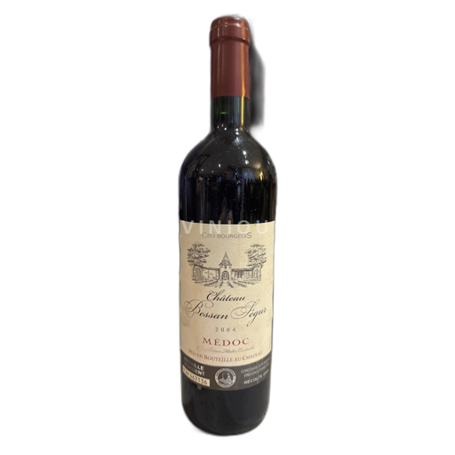 Burdeos Médoc Château Bessan Ségur 2004