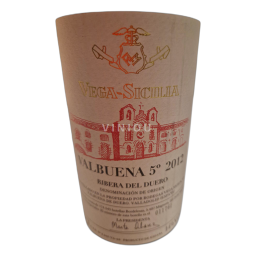 Castilien og León Ribera del Duero Vega-Sicilia Valbuena 5° 2012