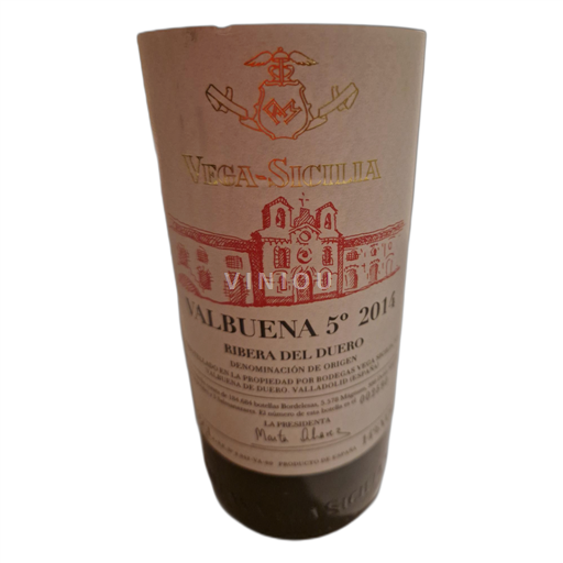 Castilien og León Ribera del Duero Vega Sicilia Valbuena 5° 2014
