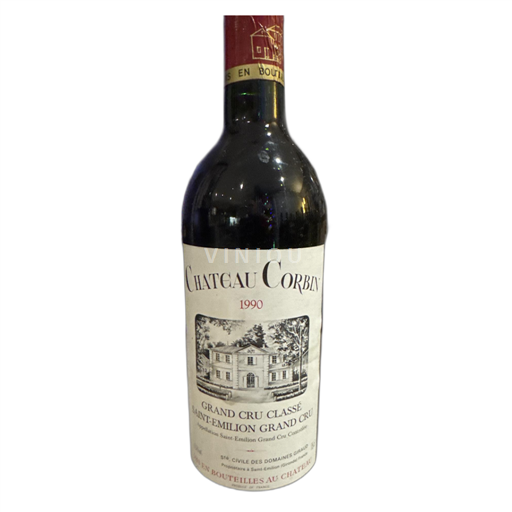 Bordeaux Saint-Émilion Grand Cru Château Corbin 1990