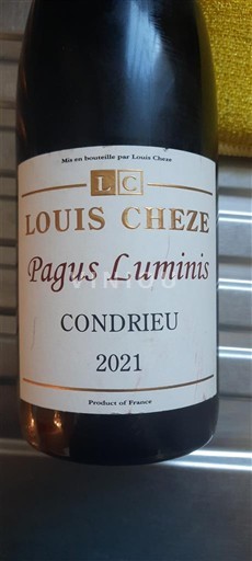 Údolí Rhôny Condrieu Louis cheze Pagus Luminis 2021