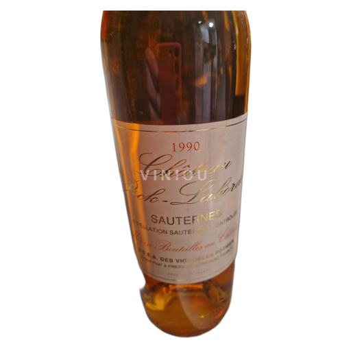 Bordeaux Sauternes Château Rieussec 1990
