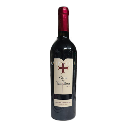 Bordeaux Lalande-de-pomerol Clos des Templiers 2020