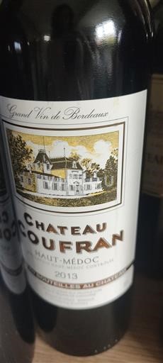 Vin Rouge sec Chateau Coufran 2013 France Bordeaux Haut-Médoc AOC