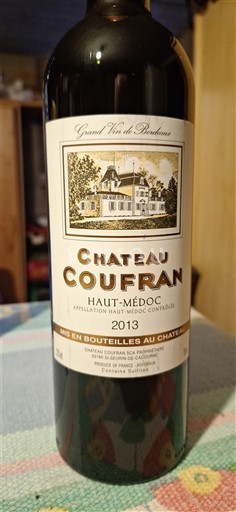 Burdeos Haut-Médoc Chateau Coufran 2013