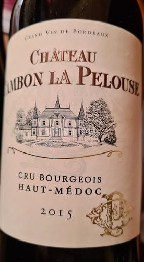 Burdeos Haut-Médoc Chateau Cambon la pelouse 2015