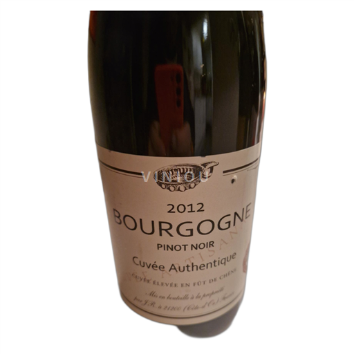 Bourgogne Cuvée Authentique 2012
