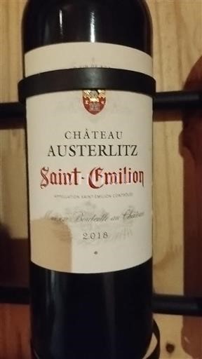 Burdeos Saint-Émilion Château Austerlitz 2018