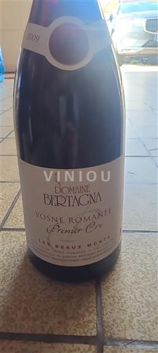 Vin Vosne-romanée Domaine Bertagna - Les Beaux Monts - 2023 - Avis