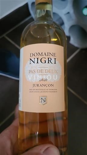 Lounais-Ranska Jurançon Domaine Nigri Pas de Deux 2020