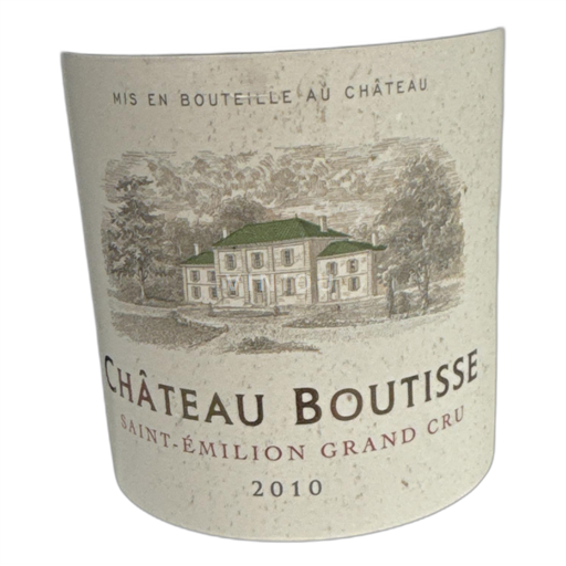 Bordeaux Saint-Émilion Grand Cru Château Boutisse 2010
