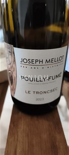 Loire Valley Pouilly-fumé Joseph Mellot Le Tronsec 2023