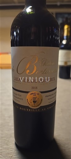 Burdeos Lalande-de-Pomerol Château Belles-Graves 2018