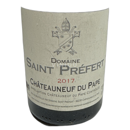 Rhône Valley Châteauneuf-du-Pape Domaine Saint Préfert 2017