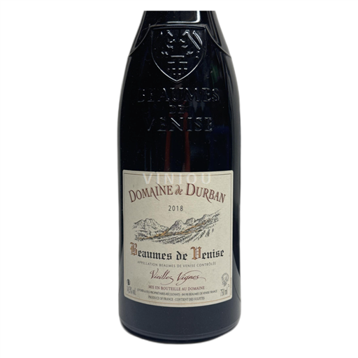 Rhône Valley Beaumes de Venise Domaine de Durban Vielles Vignes 2018