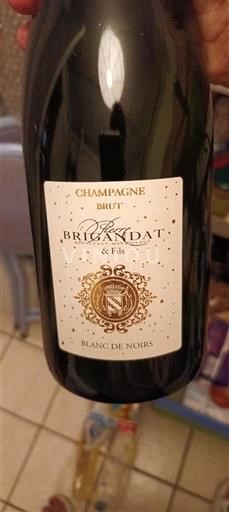 Champagne Pierre Brigandat & Fils Blanc de Noirs Icke årgångsbetecknad