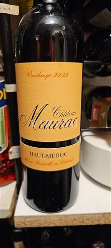 Bordeaux Haut-Médoc Château Maurac 2022