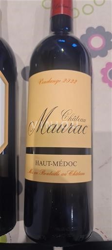 Bordeaux Haut-Médoc Château Maurac 2022
