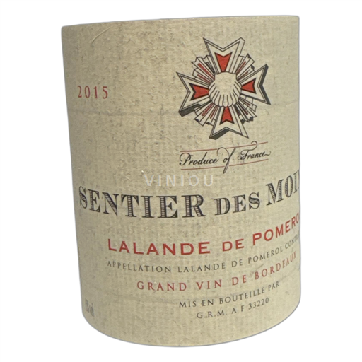 Bordeaux Lalande-de-Pomerol Sentier des Moines 2015