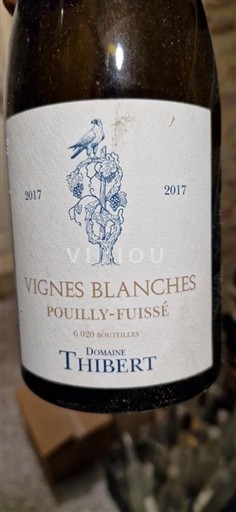 Borgogna Pouilly-fuissé Domaine THIBERT Vignes Blanches 2017