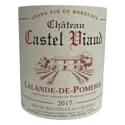 Bordeaux Lalande-de-pomerol Château Castel Viaud 2017