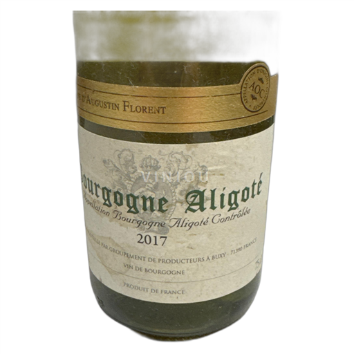 Borgogna Borgogna Aligoté Cave d'Augustin Florent 2017