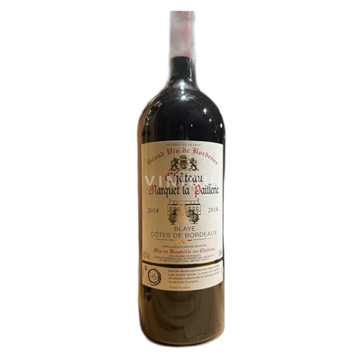 Bordeaux Blaye-côtes-de-bordeaux Château Marquet la Paillerie 2018