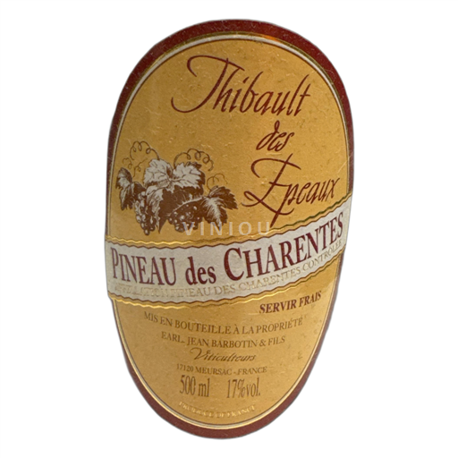 Poitou-Charentes Pineau-des-Charentes Thibault des Epeaux Não Sazonado