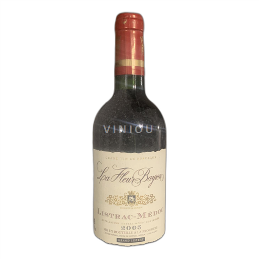 Bordeaux Listrac-Médoc Château La Fleur Bayron 2005