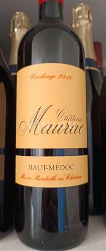 Bordoja Haut-Médoc Château Maurac 2018
