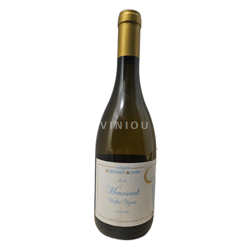 Vin Blanc sec Vieilles Vignes Domaine Bernard-Bonin 2016 France Bourgogne Meursault AOC