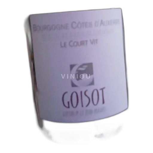 Burgundy Burgundy Côtes d'Auxerre Goisot Le Court Vit 2017