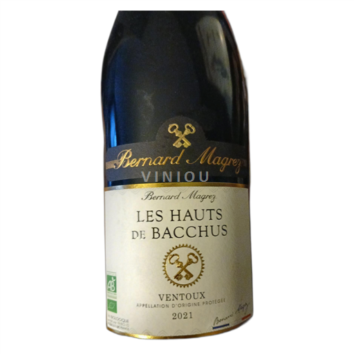 Rhône Valley Ventoux Bernard Magrez Les Hauts de Bacchus 2021
