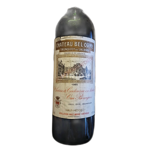 Bordeaux Haut-Médoc Château Bel Orme Tronquoy de Lalande 1985