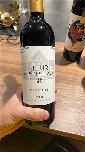 Bordeaux Pauillac Pédesclaux Fleur de Pédesclaux 2020