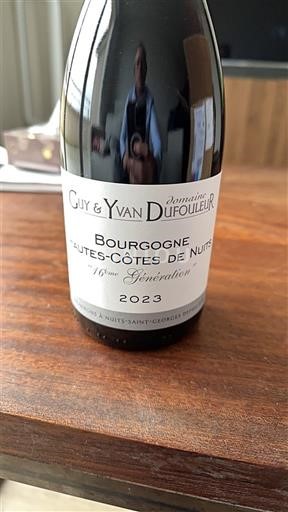 Burgund Hautes Côtes de Nuits Domaine Guy & Yvan Dufouleur 16ème Génération 2023