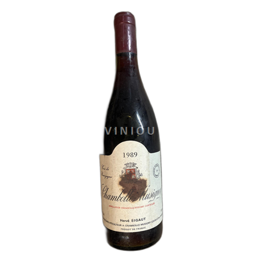 Burgundsko Chambolle-Musigny Hervé Sigaut 1989