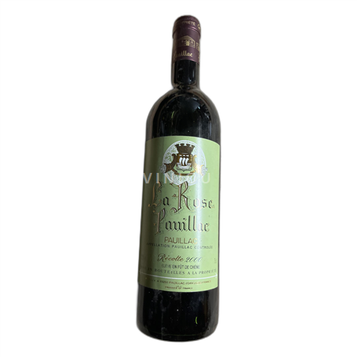 Bordéus Pauillac La Rose Pauillac 2000