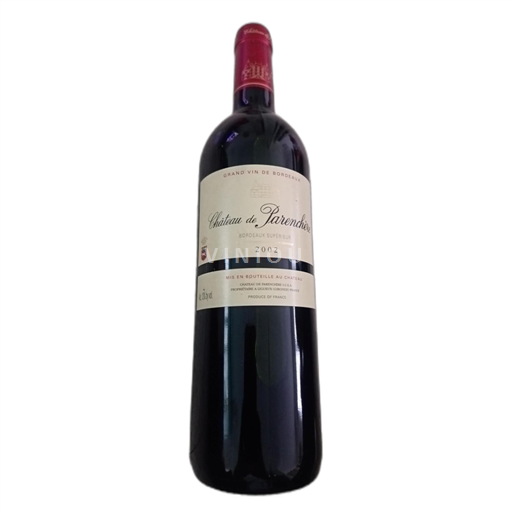 Bordeaux Bordeaux Supérieur Château de Parenchère 2002