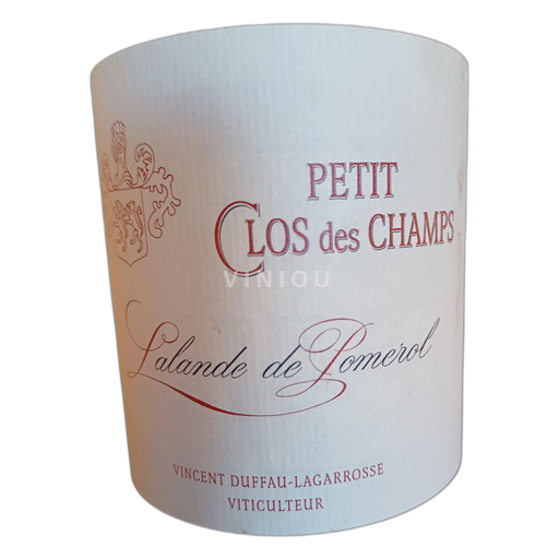 Bordeaux Lalande-de-Pomerol Petit Clos des Champs 2016