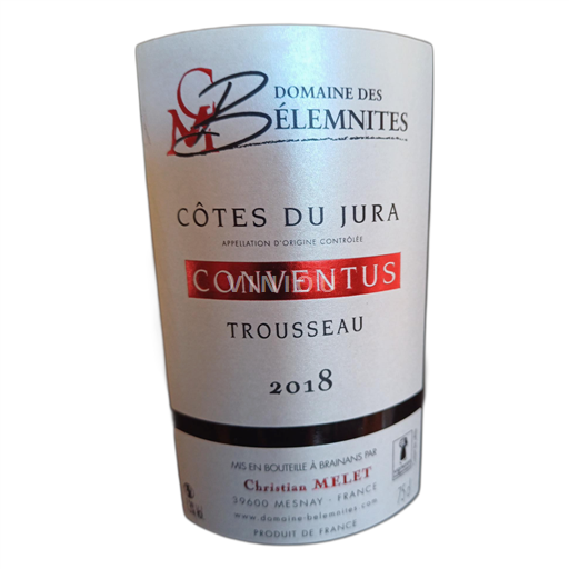 Jura Côtes du Jura Domaine des Bélemnites Conventus 2018