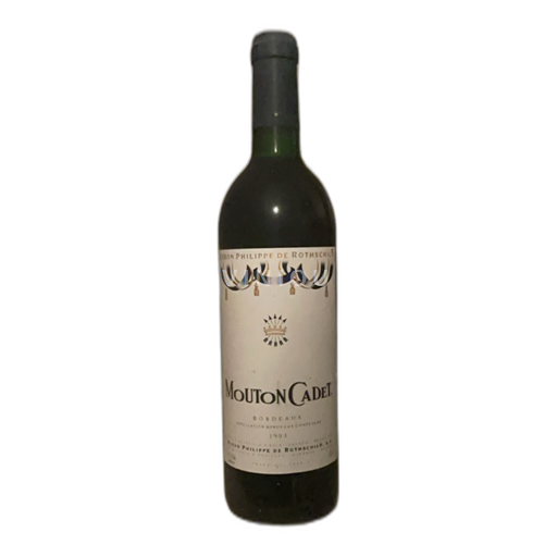 Bordeaux Baron Philippe de Rothschild Mouton Cadet 1993