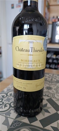 Bordeaux Château Thieuley 2005