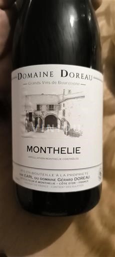 Borgogna Monthélie Domaine Doreau 2022